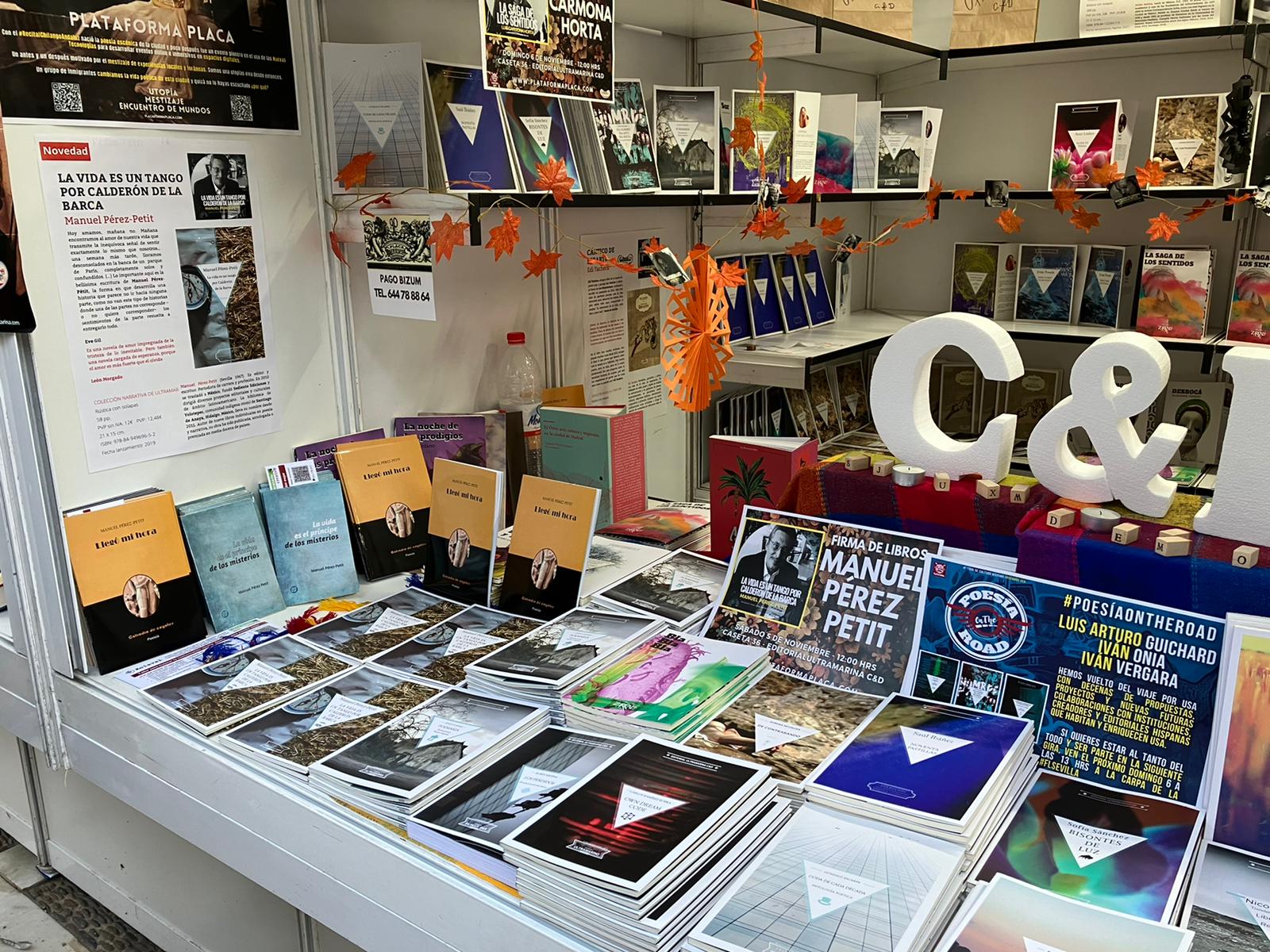 Caseta 36 en la Feria del Libro de Sevilla 2022