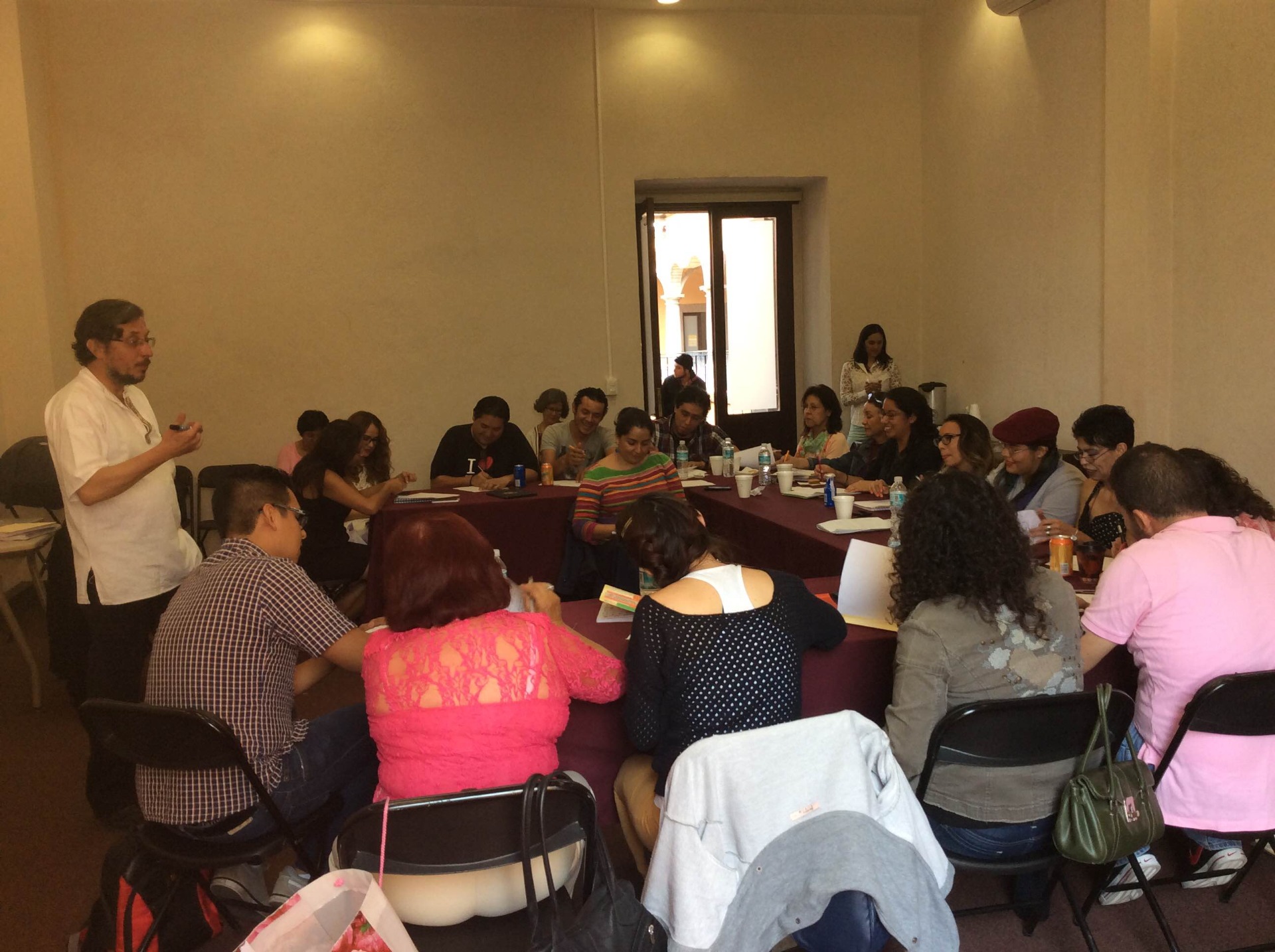 Taller de creatividad en Querétaro, Querétaro, México, 2015.